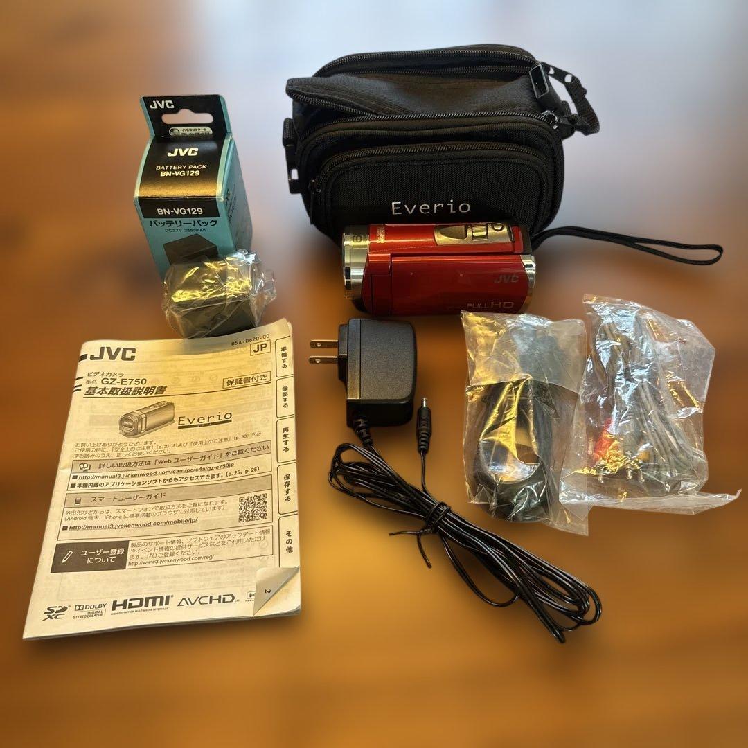 JVC Everio GZ-E750 エブリオ ビデオカメラ　デジタル