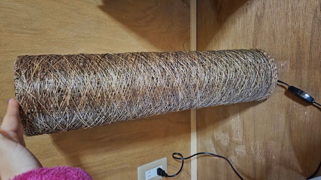 ブラウン フロアスタンド　木製　57cm