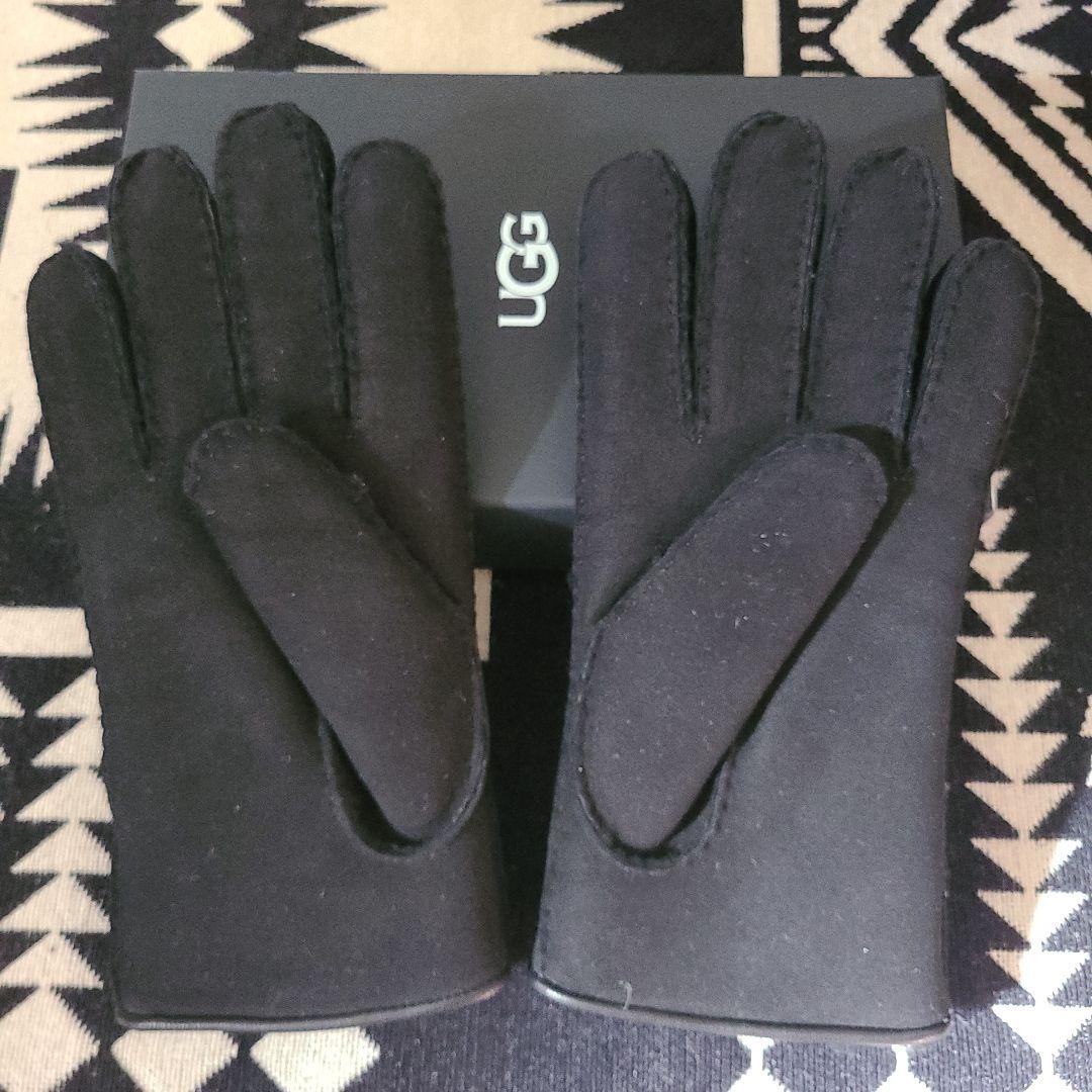 UGG メンズブラック手袋 Lサイズ(箱無し)