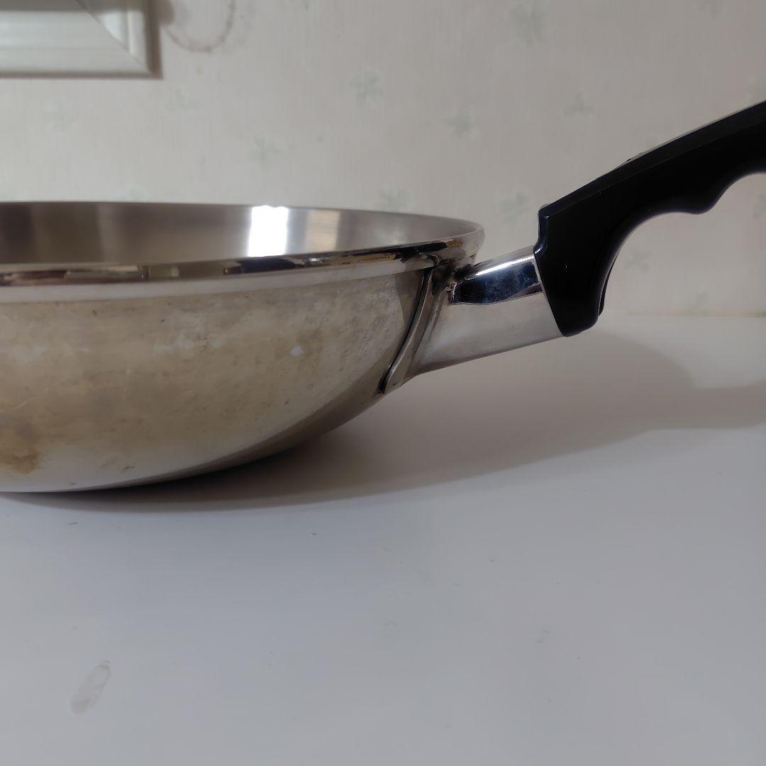 希少　ロイヤルクイーン　 Queen　ふたつき中華鍋　フライパン