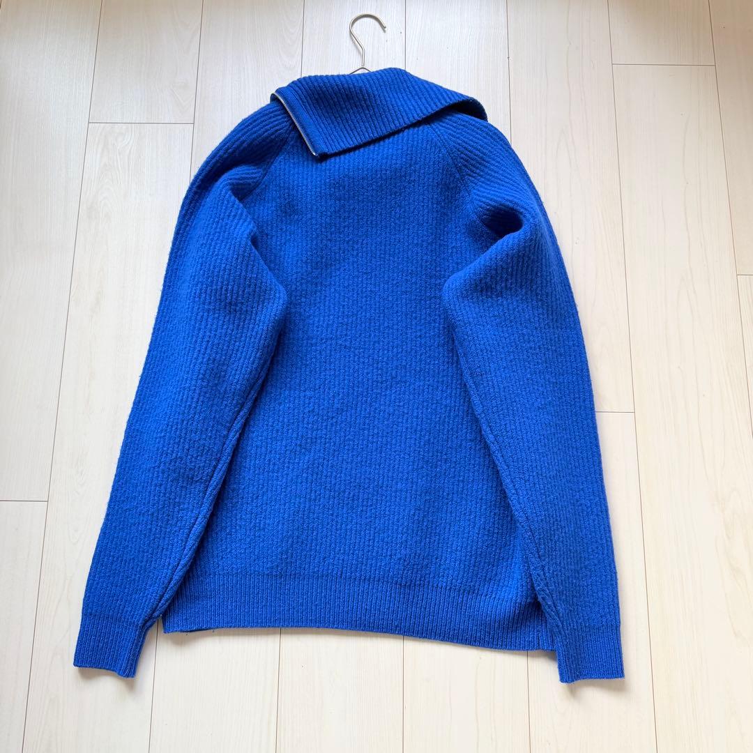 美品✨AURALEE MILLED FRENCH MERINO RIB KNIT