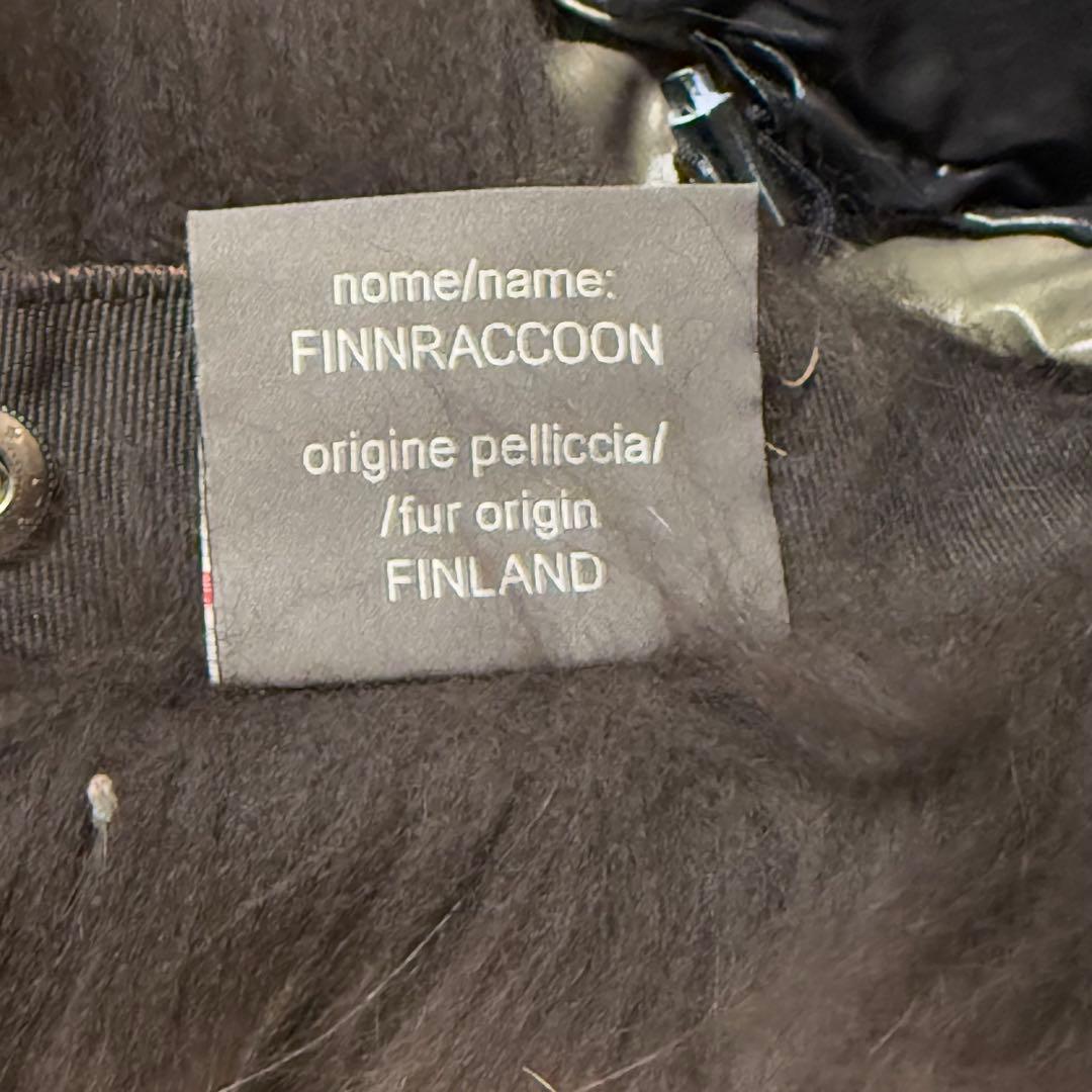 DUVETICA オリーブグリーン ロングコート ダウン　リアルファー付き