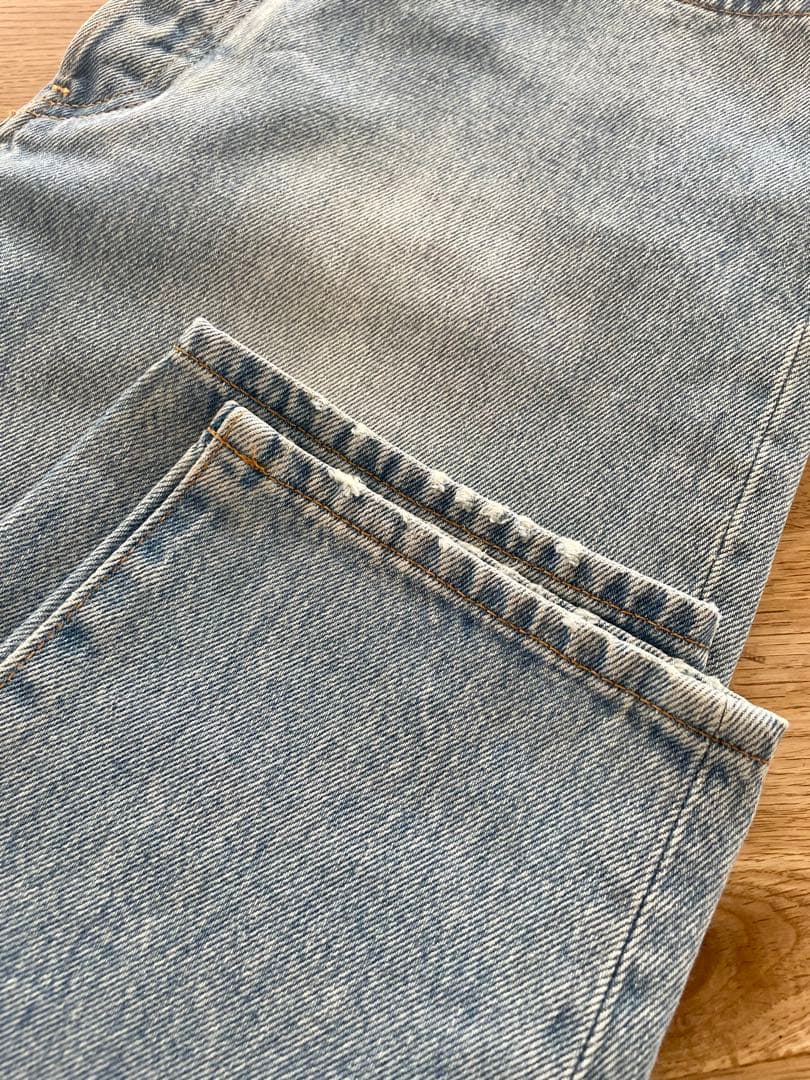 shishikui シシクイ イージー ライトインディゴ 36 美品