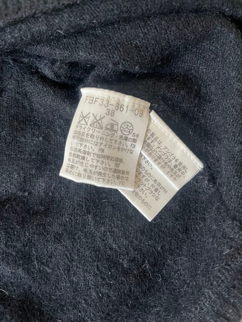 Burberry チェック柄　ワンピース　半袖ニット　カーディガン