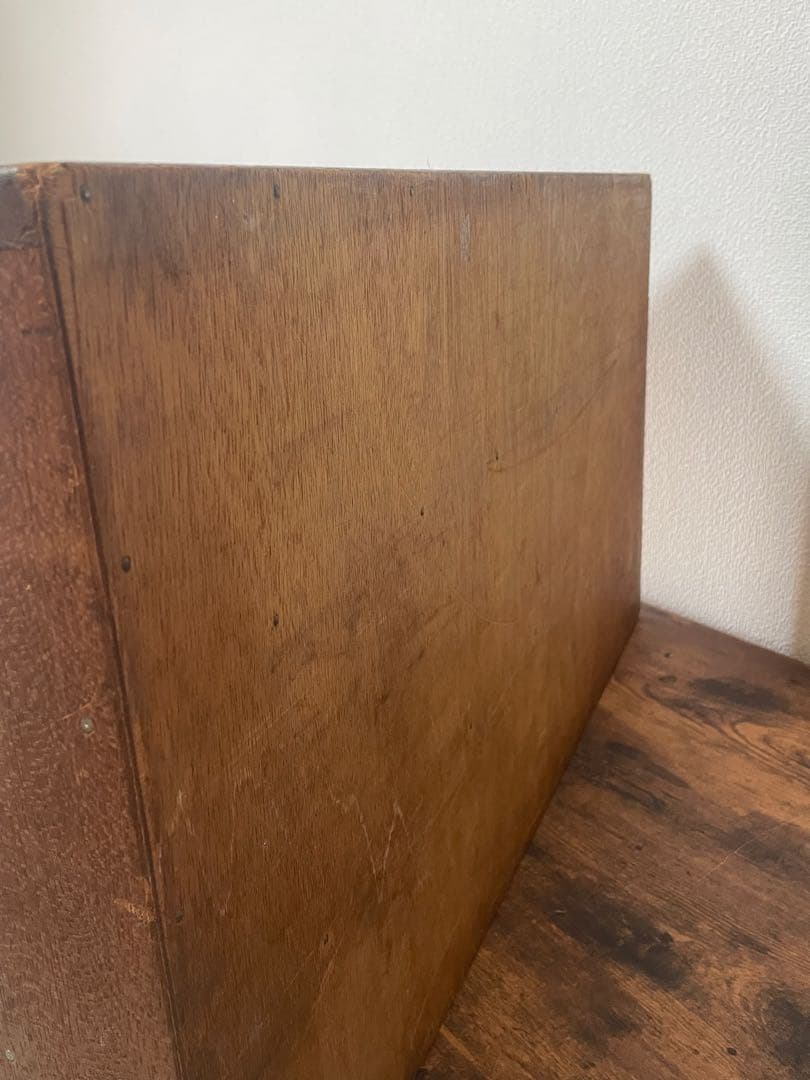 飾り棚　シェルフ　昭和レトロ　ヴィンテージ　古家具　古道具　木製