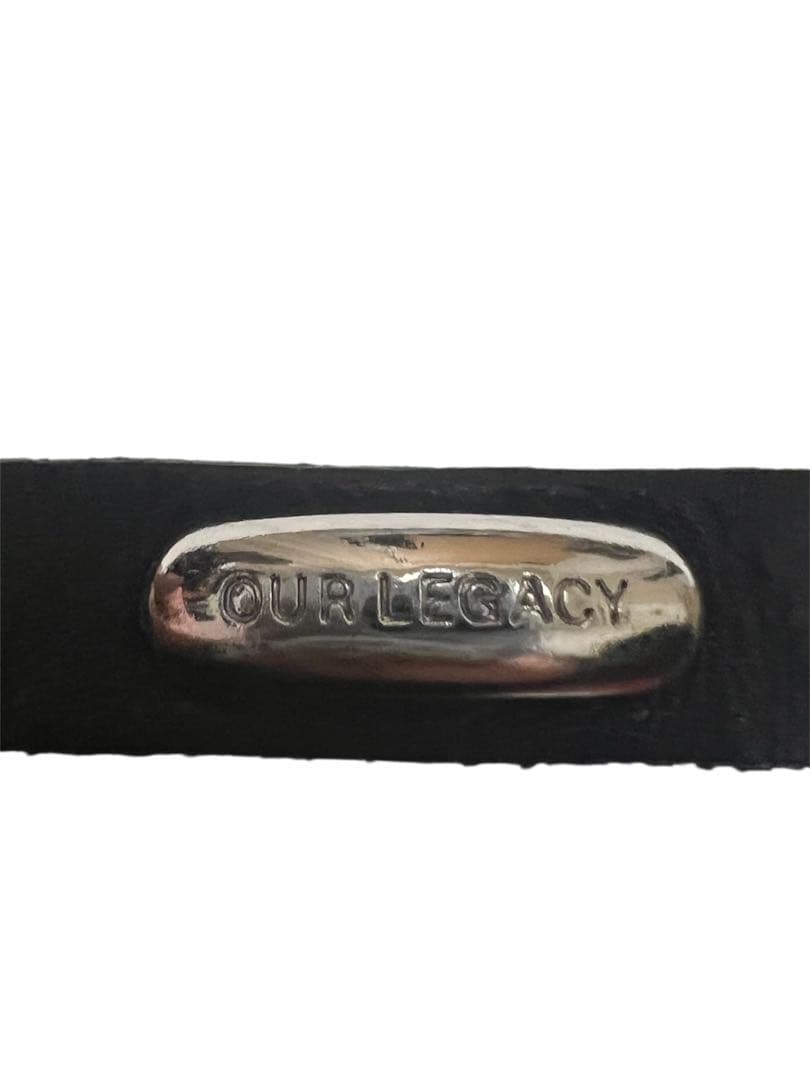 アクセサリー our legacy leather bracelet