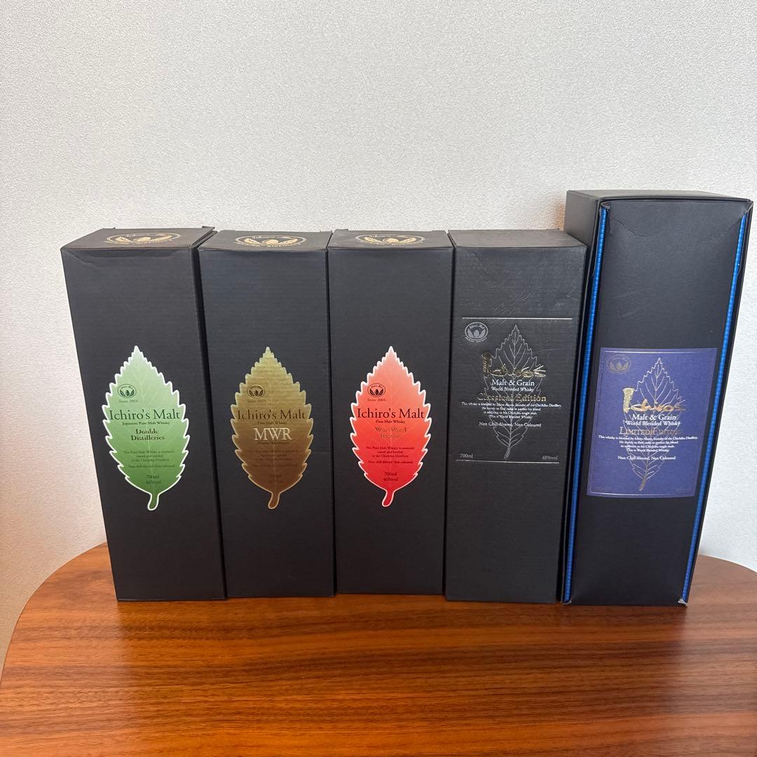 イチローズモルト 5本 リーフシリーズ