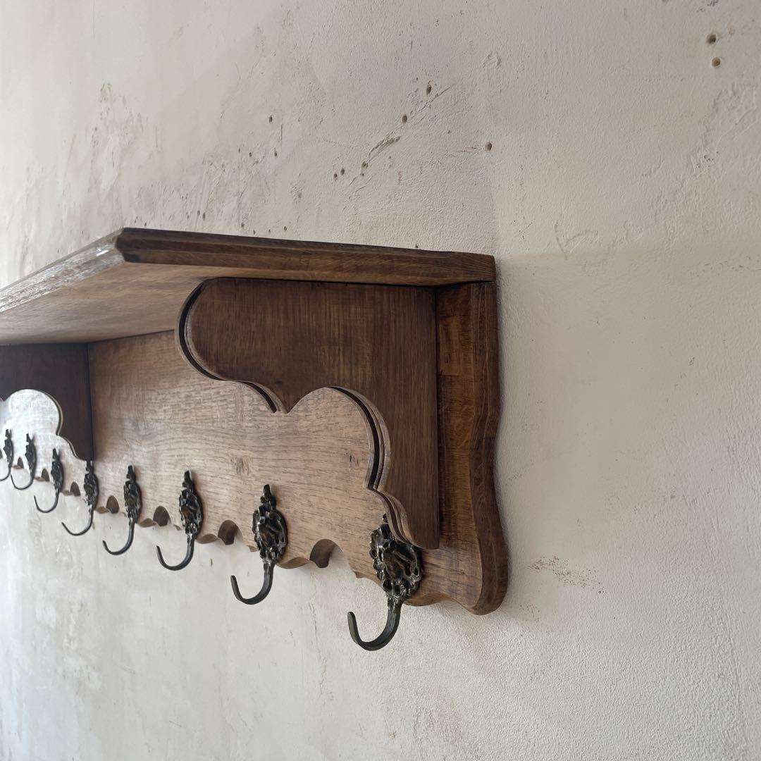 ビンテージ ウォールハンガーラック 剥離