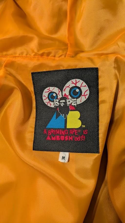 激レア BAPE×AMBUSH アシンメトリーパーカー 付属完備 訳あり