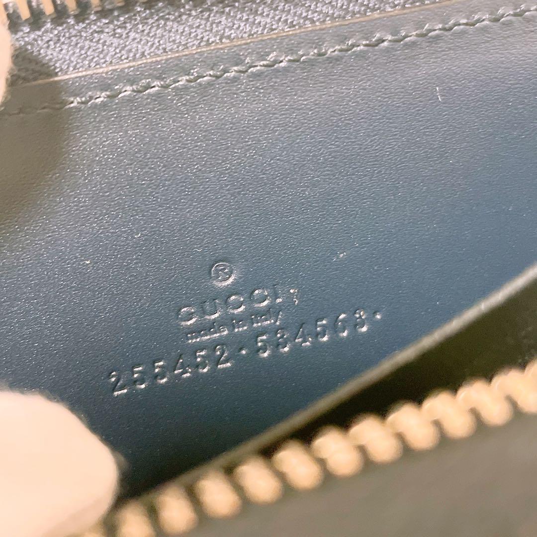 GUCCI グッチ レザー ケース GGパターン