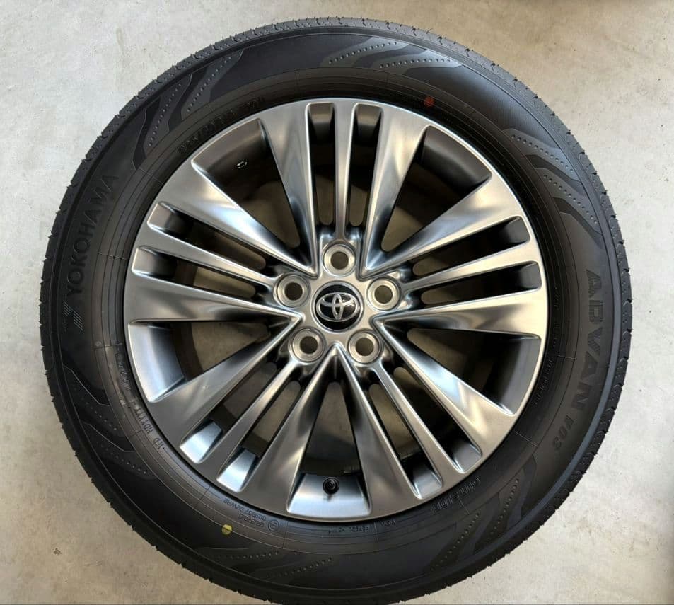 40系アルファード　純正18インチホイールセット 4本新車外し