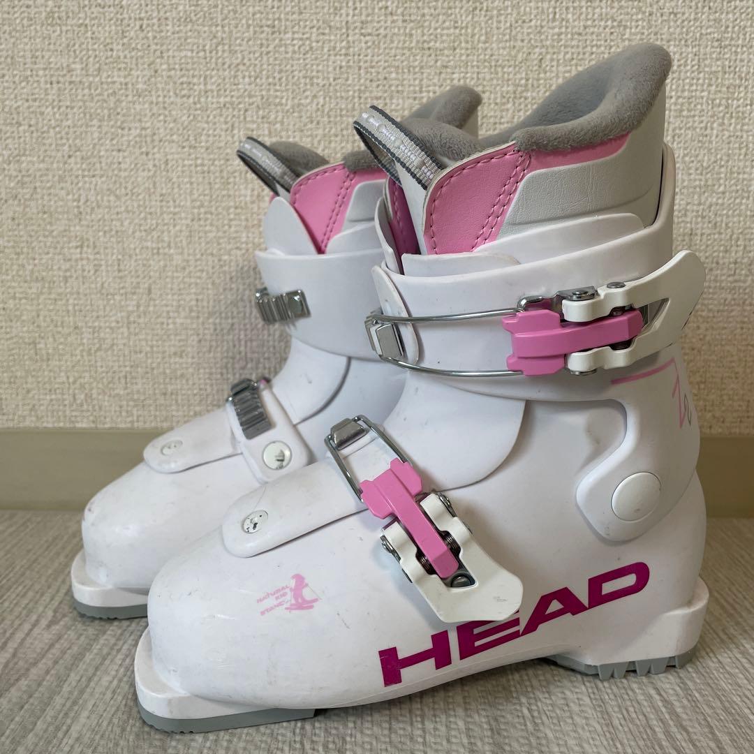 ロシニョール スキー板　HEAD ブーツ　ビンディング　子供　女の子