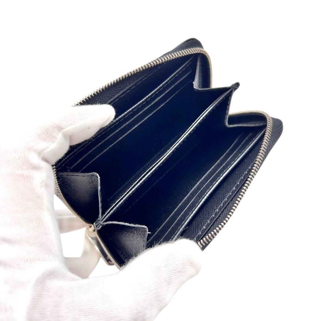 【最高峰級現行】ルイヴィトン エピ ジッピーパース 小銭入れ RFID 黒