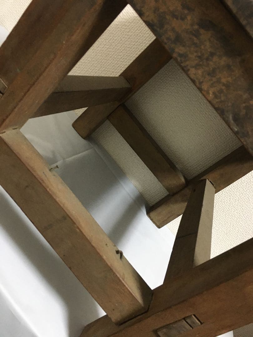 昭和レトロ　ビンテージ　木製　椅子　学校