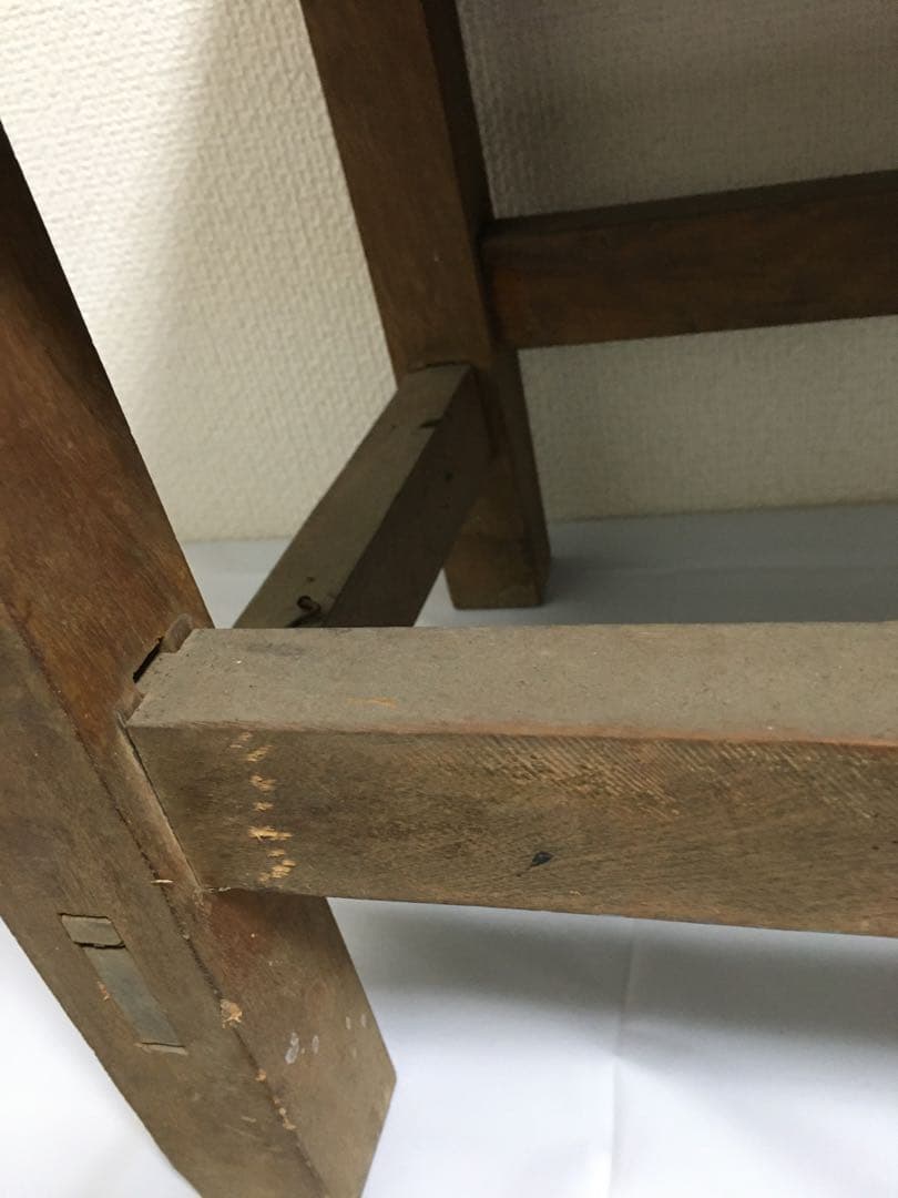 昭和レトロ　ビンテージ　木製　椅子　学校