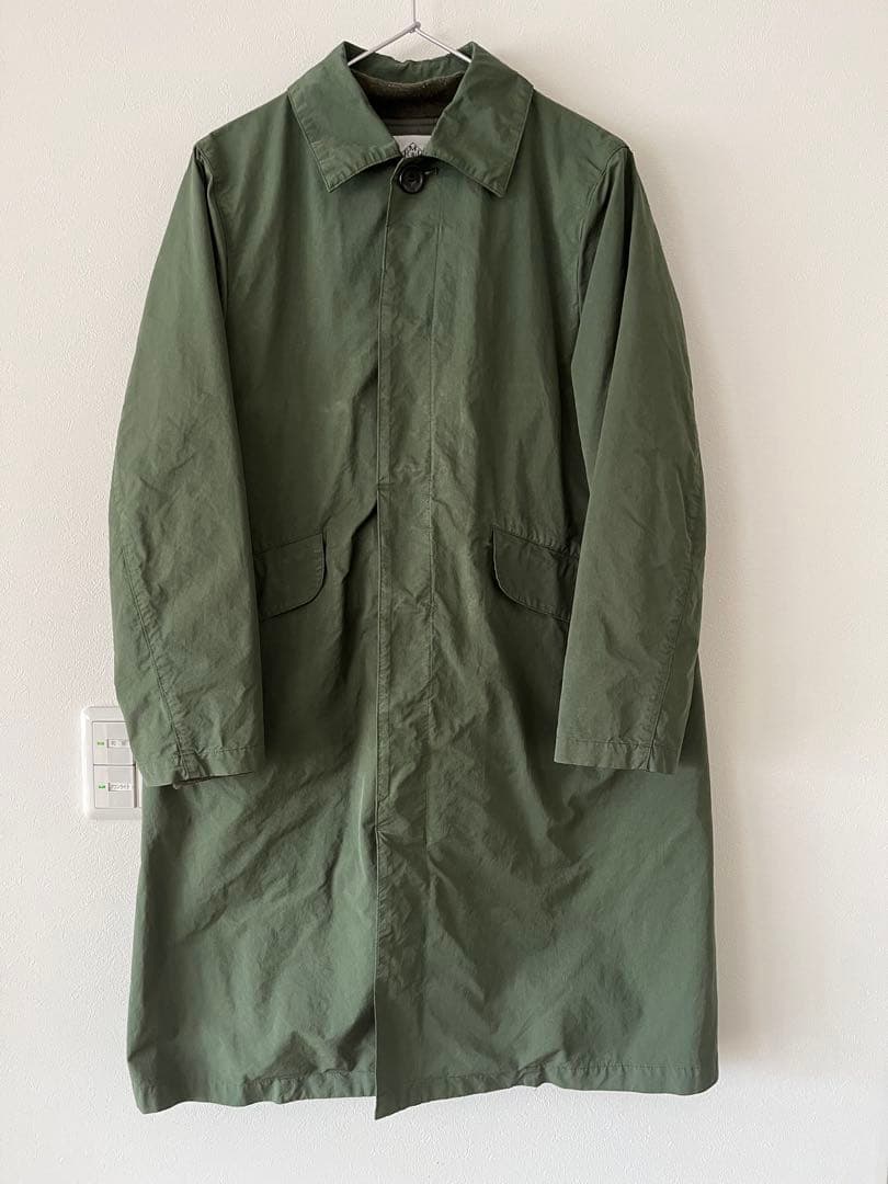 オールドマンズテーラー2021年AWライナー付きガーメントダイコート