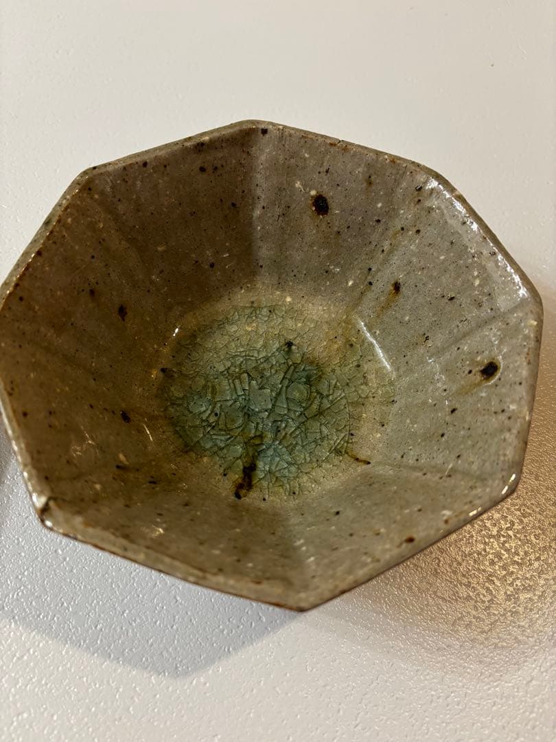 宮城陶器　宮城正幸　灰釉　六皿　2枚セット　やちむん