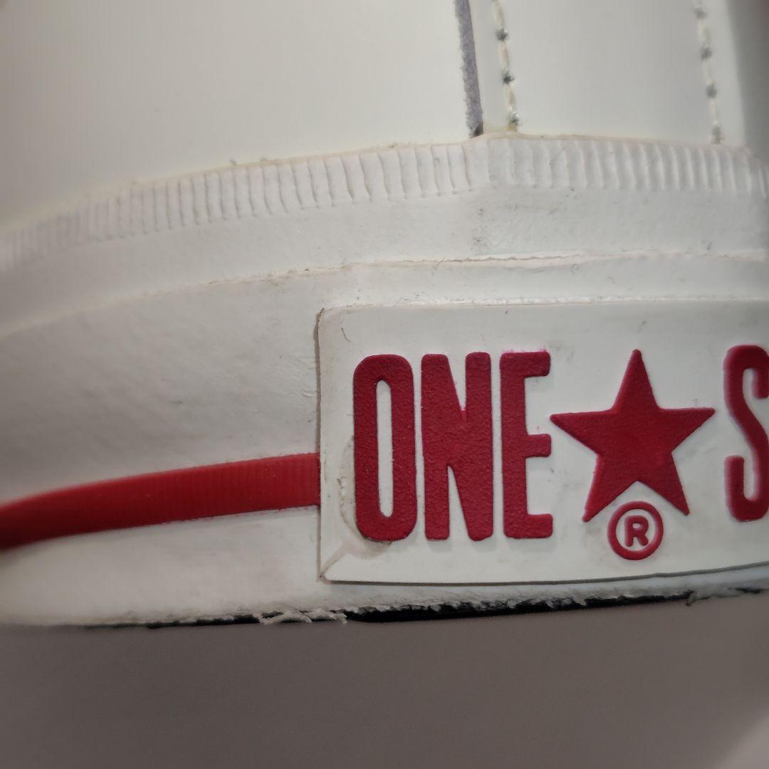 【稀少・極美品】CONVERSE ONE STAR A OX レザー 人気モデル