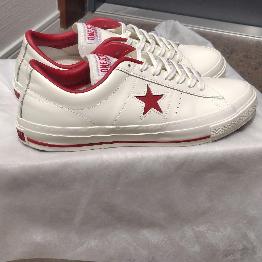 【稀少・極美品】CONVERSE ONE STAR A OX レザー 人気モデル