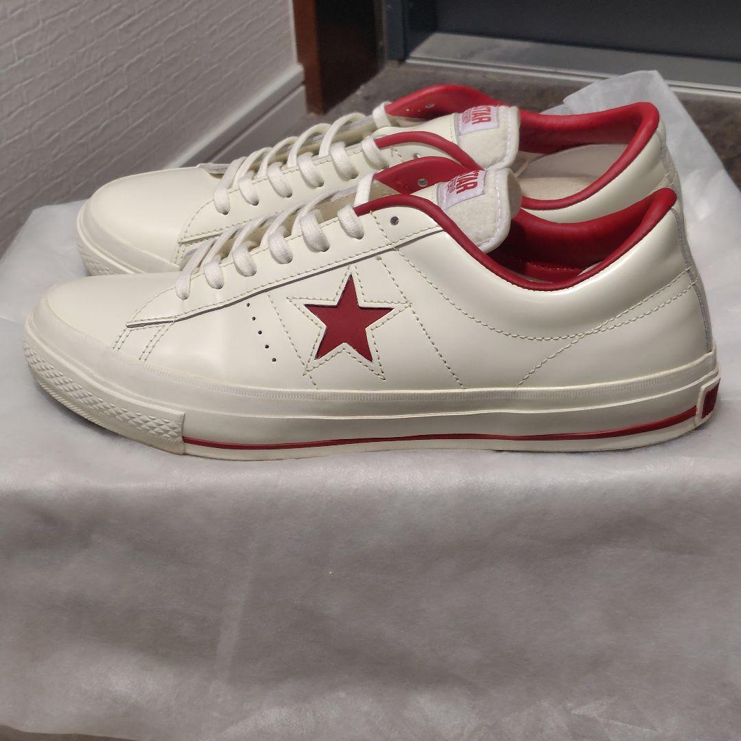 【稀少・極美品】CONVERSE ONE STAR A OX レザー 人気モデル