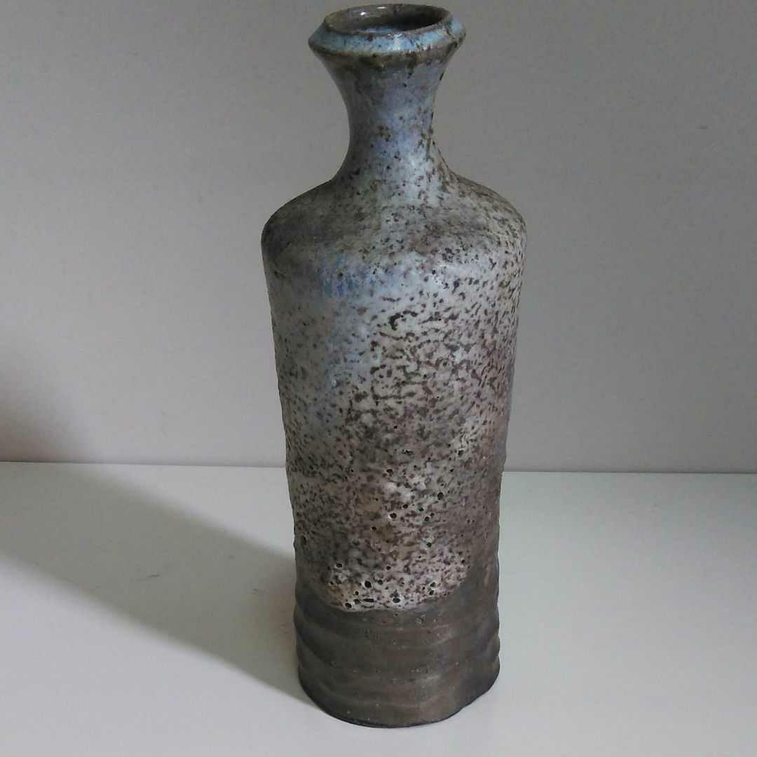 【超美品】35万 平野教道 萩焼 花瓶 共箱付き 価格ご相談