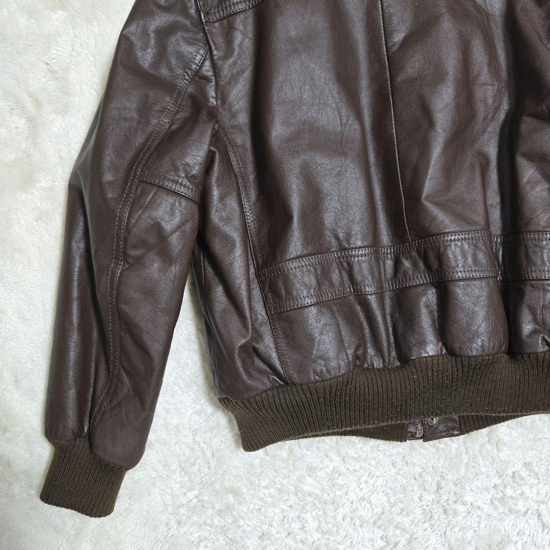 ヴィンテージ 90s A-2 フライトジャケット 牛革 カウナッパ ボア