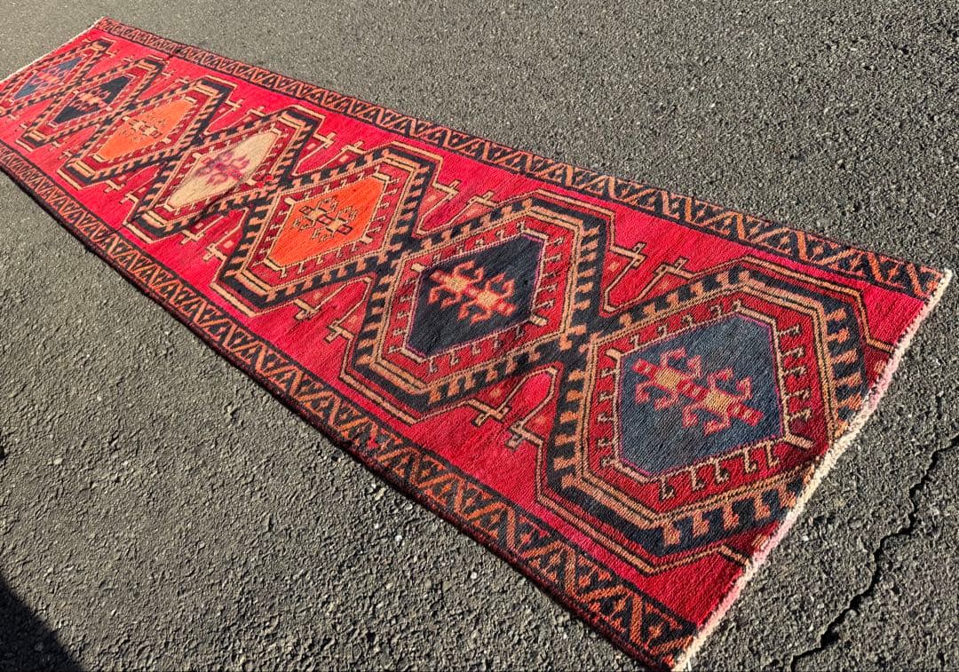 ペルシャ アンティーク ランナー ラグ