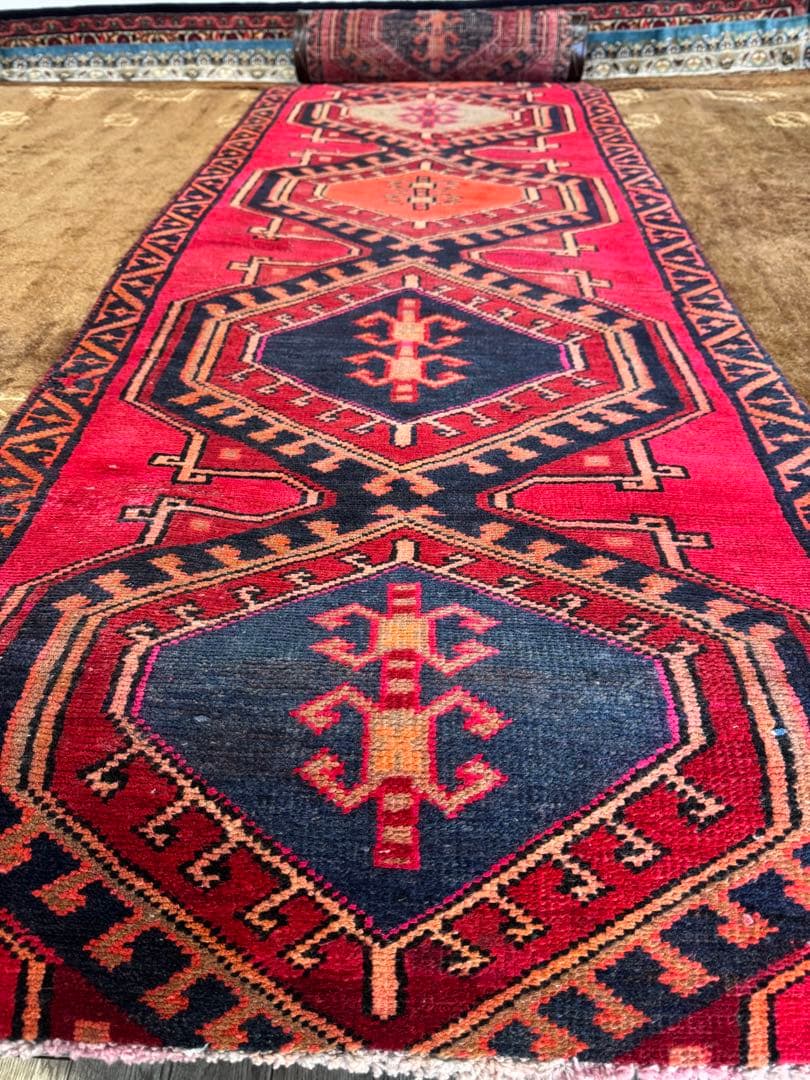 ペルシャ アンティーク ランナー ラグ