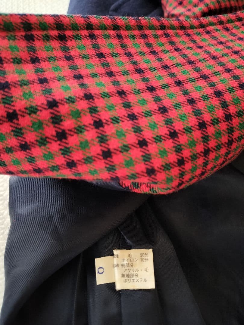 familiar 　コート　ネイビー ダブルブレストコート 140 150