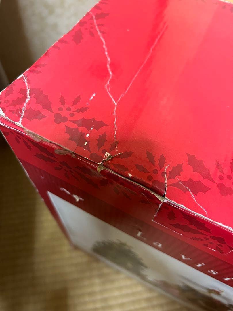 Kirkland Santa's Visit クリスマス磁器製装飾品