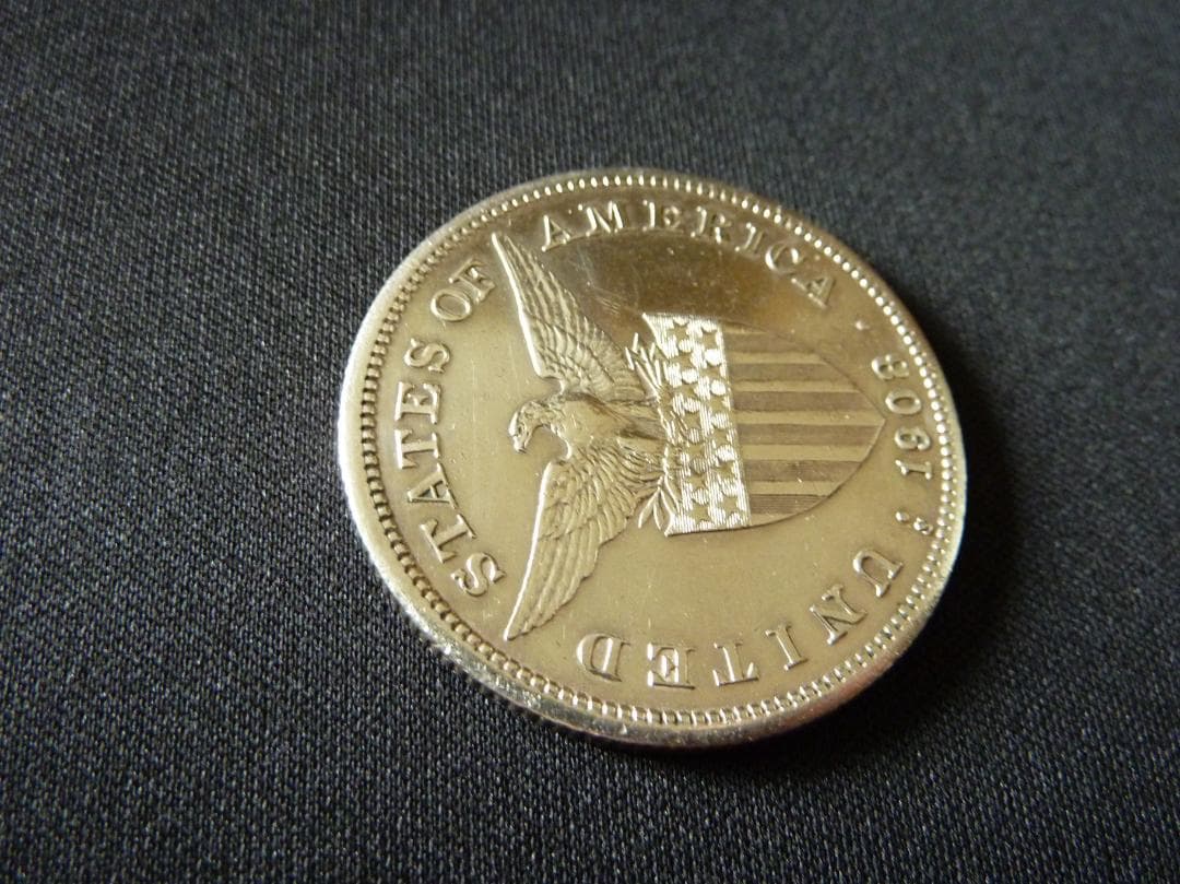 1908年 フィリピン 1ペソ 銀貨 古銭 希少