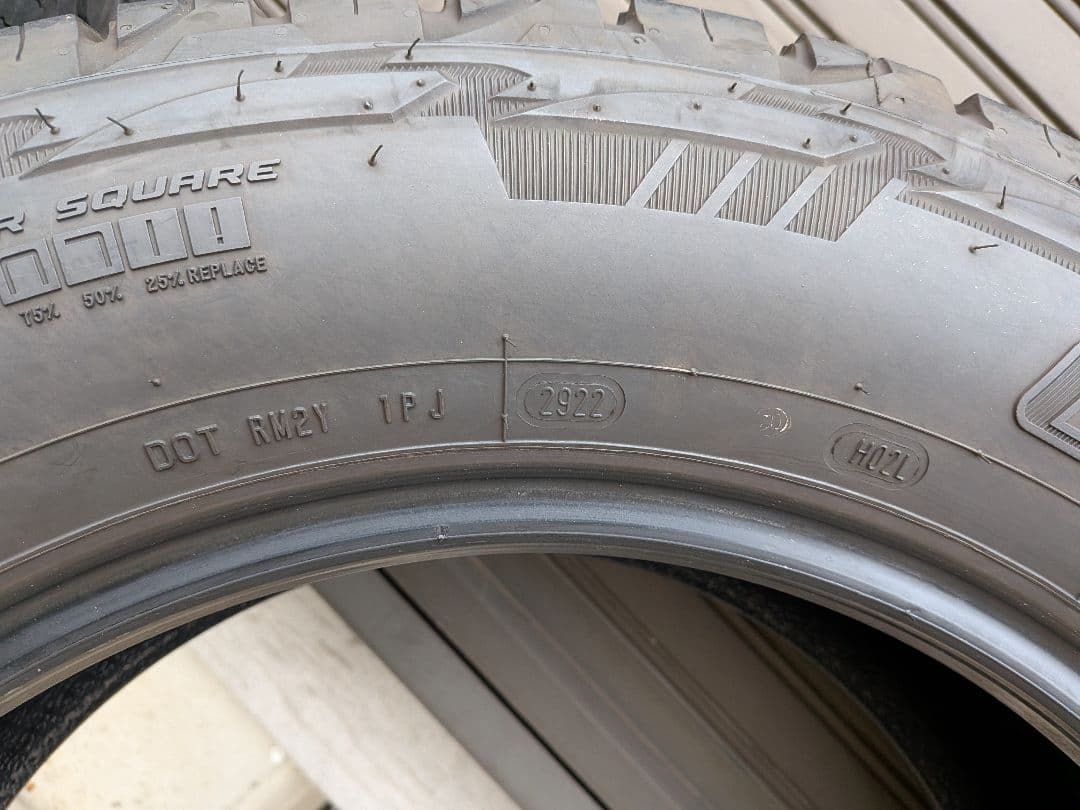 ①225/65R17 9.5分山 2/4 グッドイヤー クーパー AT サマー夏