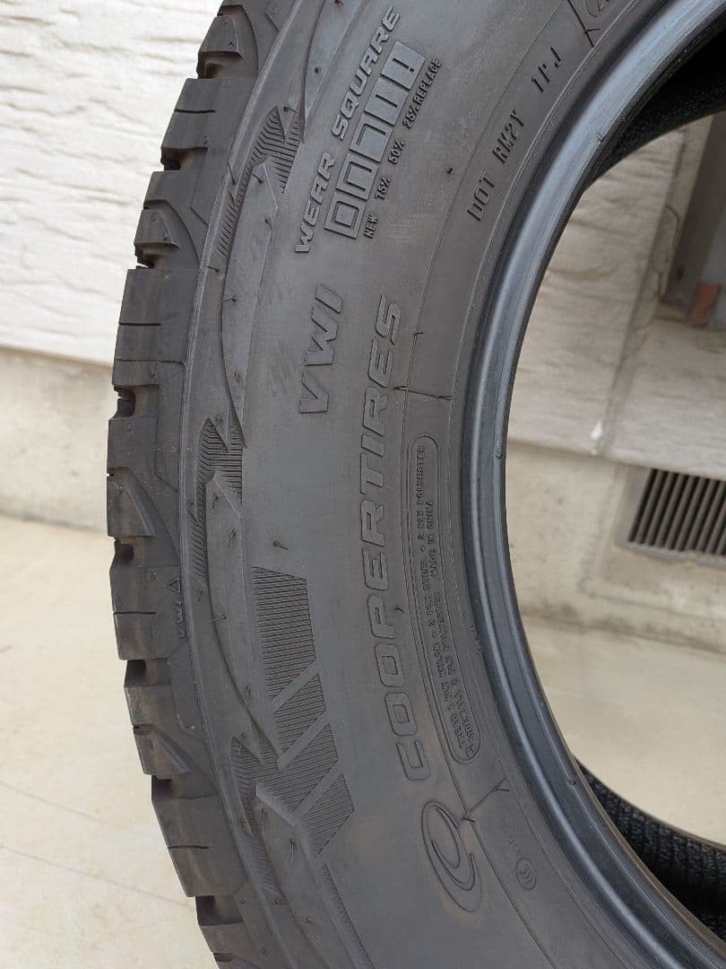①225/65R17 9.5分山 2/4 グッドイヤー クーパー AT サマー夏