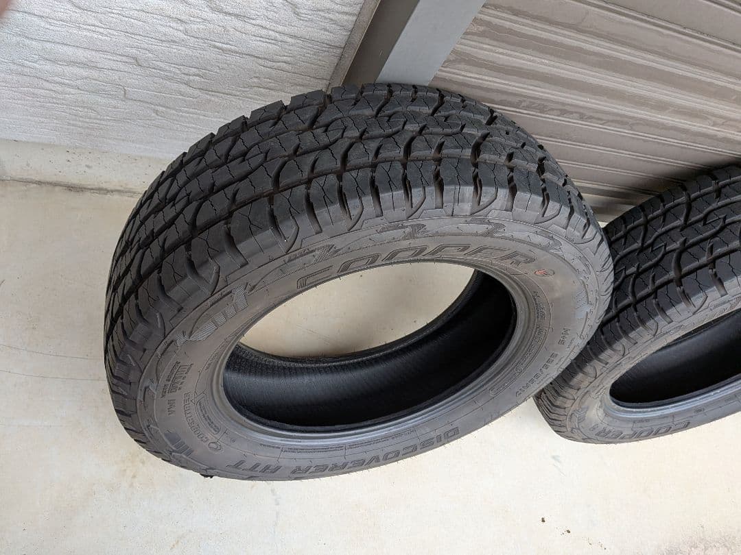 ①225/65R17 9.5分山 2/4 グッドイヤー クーパー AT サマー夏