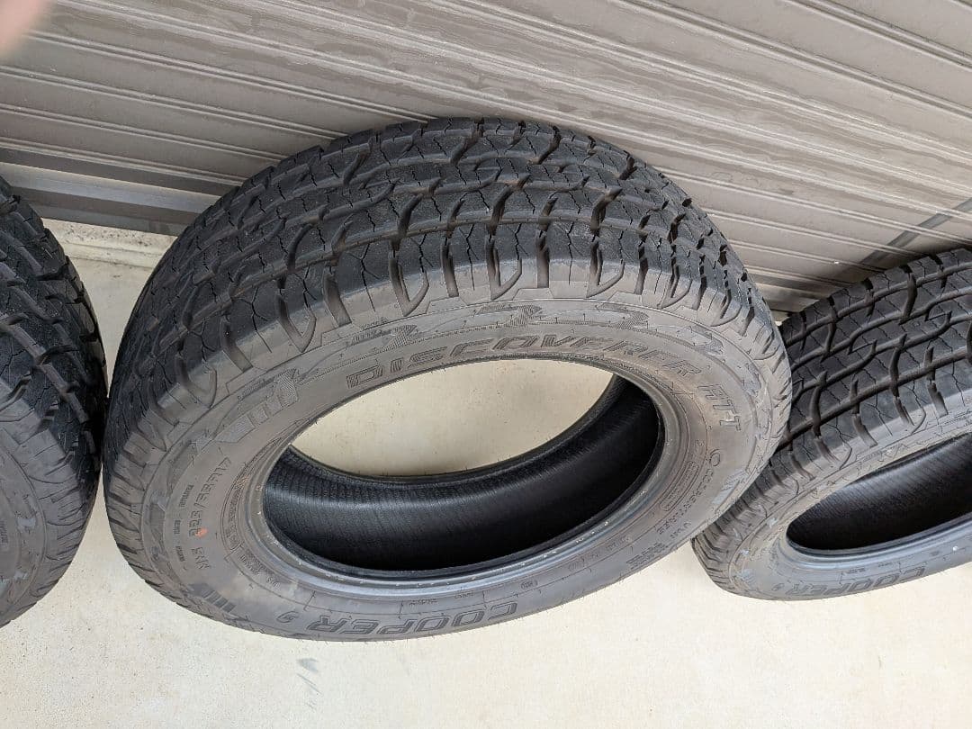 ①225/65R17 9.5分山 2/4 グッドイヤー クーパー AT サマー夏
