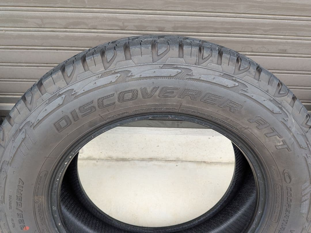 ①225/65R17 9.5分山 2/4 グッドイヤー クーパー AT サマー夏