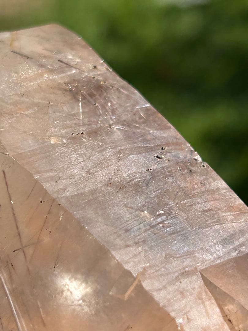 ブラウンルチル原石カテドラルAAAAAレインボー入 希少価値‼️SALE中