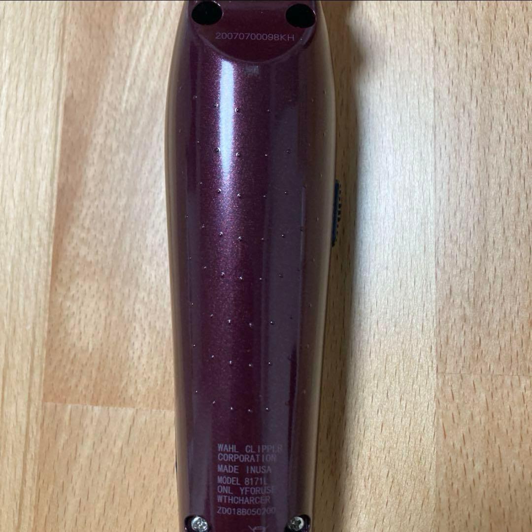 WAHL Cordless Detailer Li シルバーコードレスバリカン