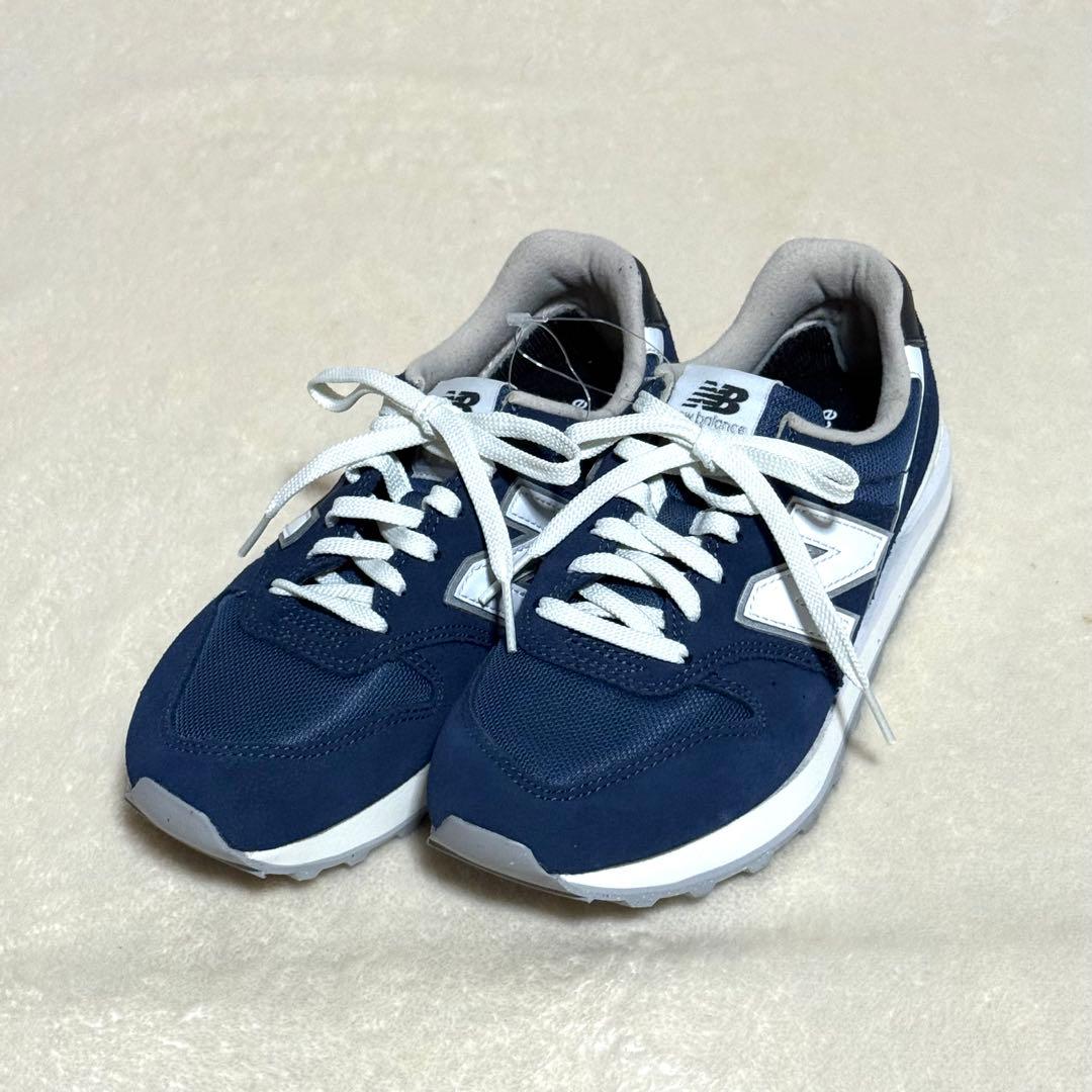 新品　ニューバランスWL996 スニーカー　レディース　ネイビー　22.5㎝