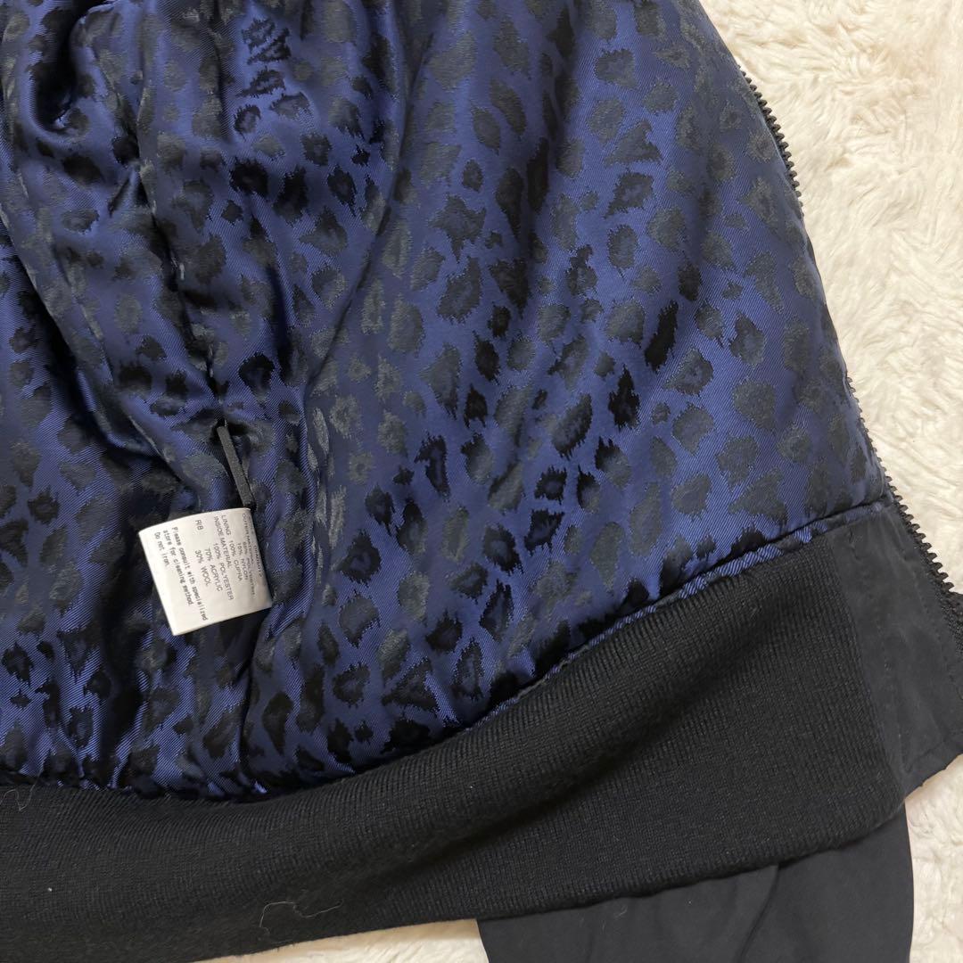 ショット× デラックスク MA-1 中綿フライトジャケット M ブラック