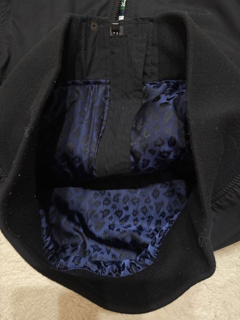 ショット× デラックスク MA-1 中綿フライトジャケット M ブラック