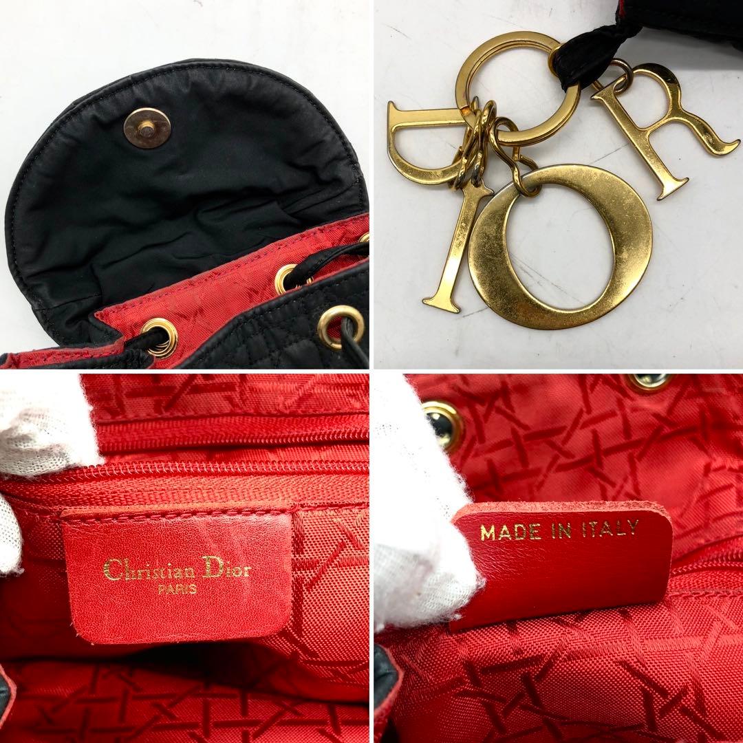 ✨極希少✨ディオール リュック ミニ レディディオール カナージュ ゴールド金具