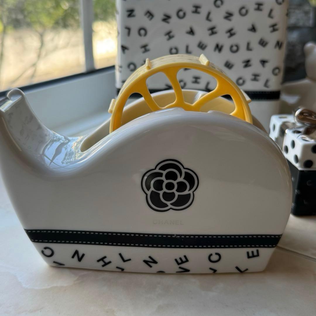 カメリア CC 英文字　セット　ポーセラーツ　テッシュカバー