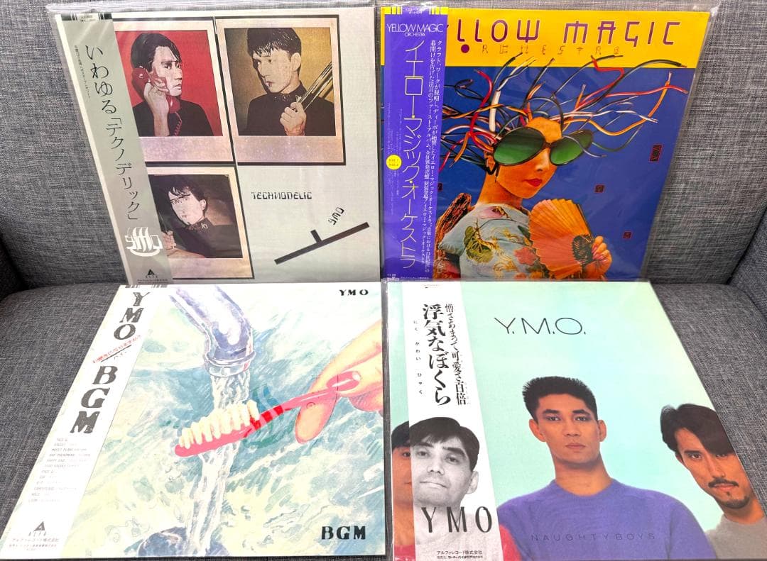 ★YMO　レコード　イエローマジックオーケストラ　状態良好　4枚セット