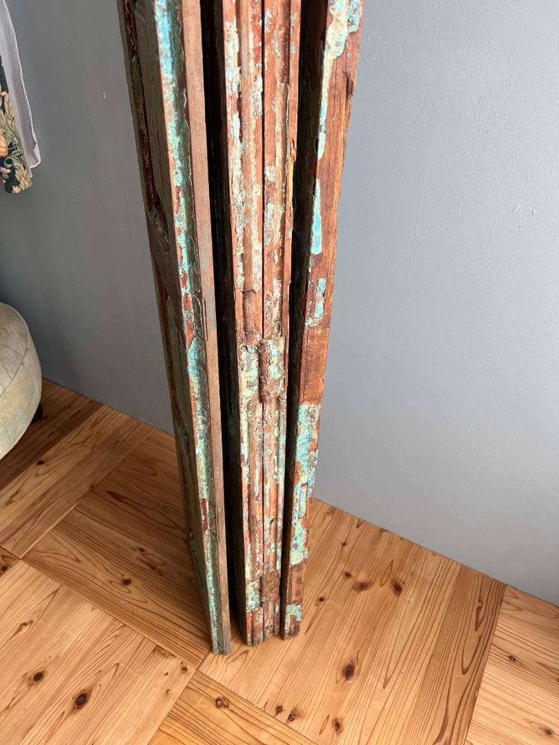 フランスアンティーク 木製 ヴォレー パーテーション 間仕切り 特大 一点もの