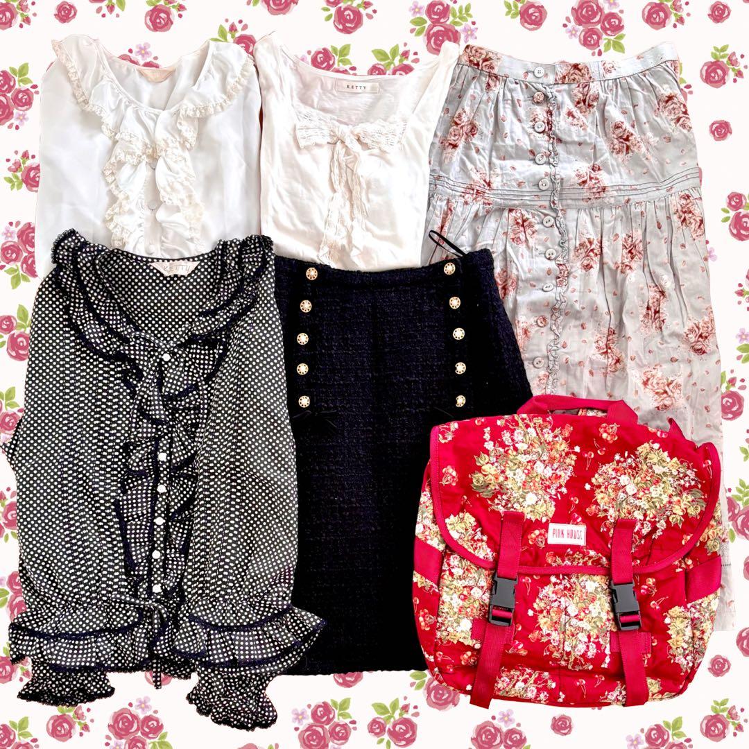 【週末限定価格】懐古ロリィタまとめ売り　ピンクハウス　インゲボルグ　ケティ