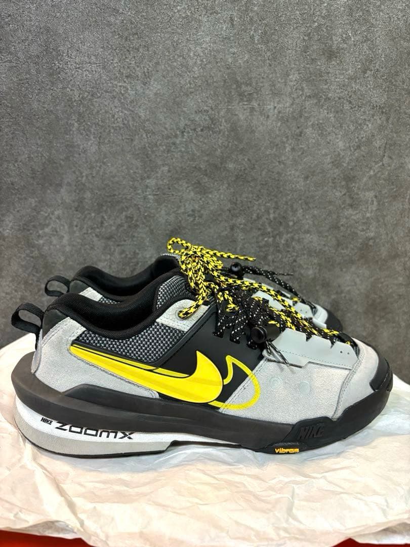 sacai × Nike Zegamadome \"Matte Silver\"