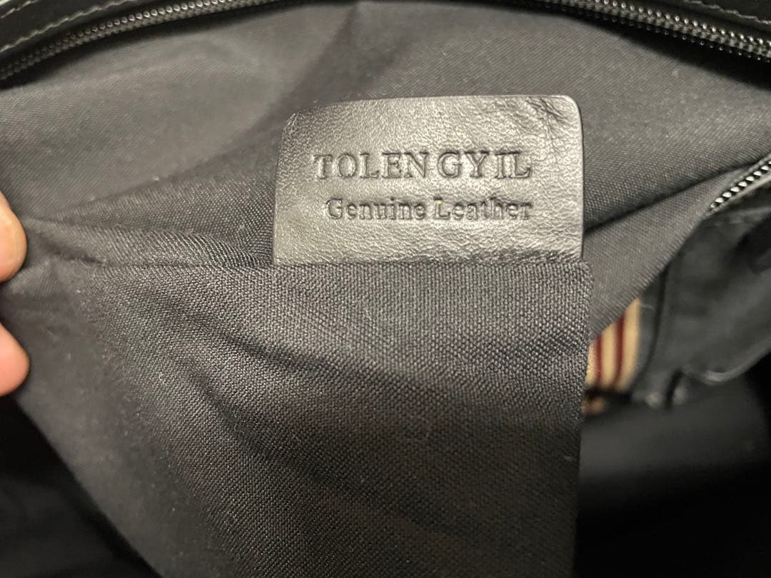 【美品】BALLY 【レザー 2way トートバッグ】ブラック