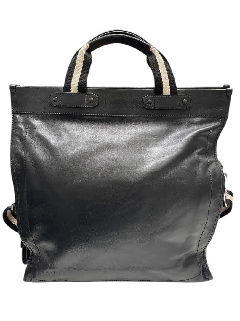 【美品】BALLY 【レザー 2way トートバッグ】ブラック