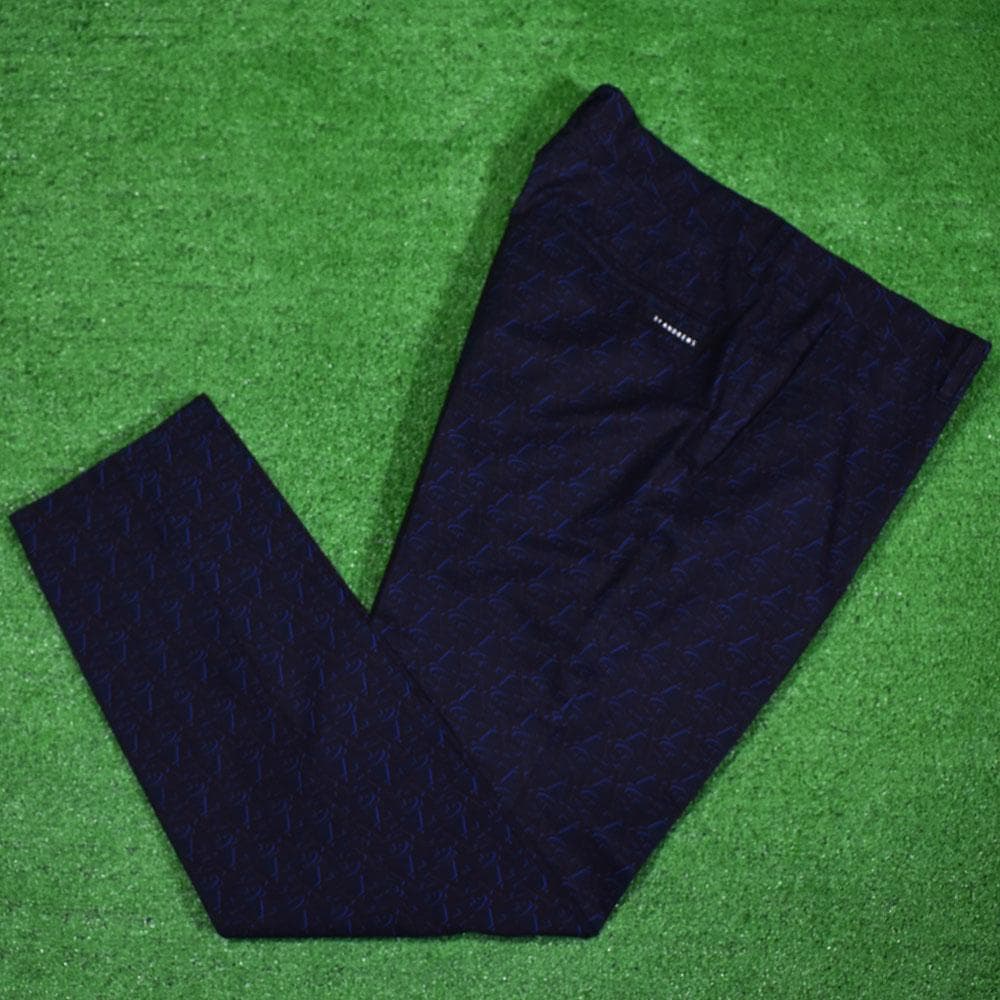 St ANDREWS/セントアンドリュース ゴルフパンツ【英字柄/LL】美品！